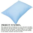 thumbnail image 4 of Ntbay 2 Pack Microfiber Toddler Pillowcases, Ultra Soft Travel Pillow Covers with Zipper Closure, 13" x 18", Sky Blue, 4 of 6