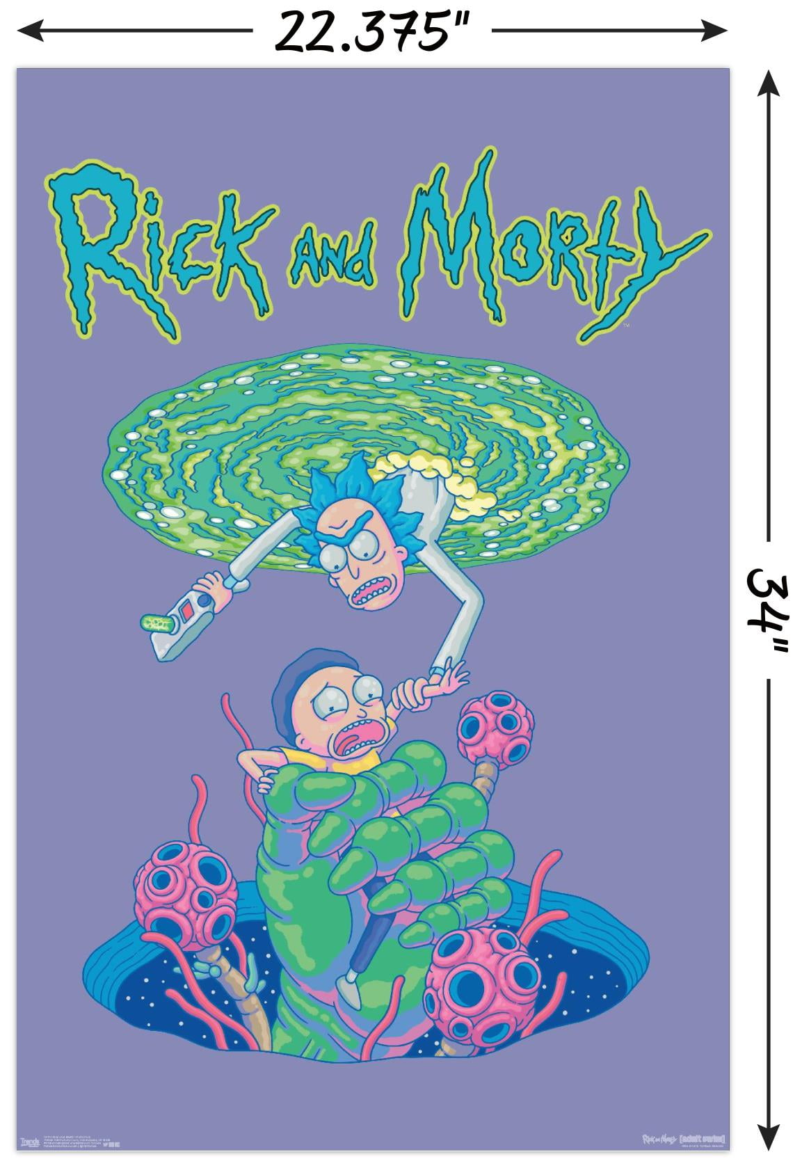 Rick and morty portal HD wallpapers
