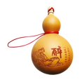thumbnail image 3 of Flagon Botella de agua portátil Calabaza colgante con cuerda Calabaza artesanal Adorno de calabaza para el hogar al aire libre Sala de estar Regalo de Año Nuevo estilo A Macarena Cadera de calabaza, 3 of 8