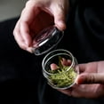 thumbnail image 1 of Tea Canister Glass Tea Dispenser with Lid for Countertop Office Refridgerator Small, 1 of 8