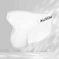 thumbnail image 2 of khonts,Men's Brief Sexy Mesh Low Waist Underwear U Convex Pouch Fun Breathable Underpants White M, 2 of 5