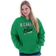 thumbnail image 3 of North Dakota Funny Midwest Winter ND Unisex Plus Fleece Graphic Hoodie Brisco Brands 2X, 3 of 5