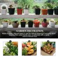 thumbnail image 2 of Artificial Wooden Box Potted Plant Flower Desktop Green Plants Home+decor Office, 2 of 6