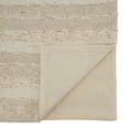 thumbnail image 2 of Saro Lifestyle Fringe Stripe Design Table Runner, 2 of 5
