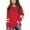 Red, variant on Xiaowennn Girls Long Sleeve T Shirt Children's Crew Neck Top Girls T Shirt Inner Tops for