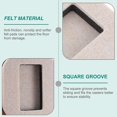 thumbnail image 3 of 5 piezas de tazas de fieltro para ruedas de muebles PENGJTMXG, 3 of 4