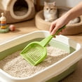 thumbnail image 2 of FEOLGEHLY Thickened Cat Litter Scoop, Plastic Litter Scoop, Cat Poop Scooper, Cat Scooper For Litter Box, Under 5$ Cat Scooper, Pet Waste Scoop Cat Litter Shovel Pet Cleaning Tool (Green), 2 of 7