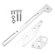 thumbnail image 1 of Soporte de cable del acelerador de aluminio macizo 551447 para colector de admisión de chapa metálica Cathedral Port LS, 1 of 14