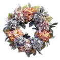 thumbnail image 1 of floral, para colgar en para hogar, de hortensias artificiales para puerta principal de 22 pulgadas, decoración d, 1 of 9