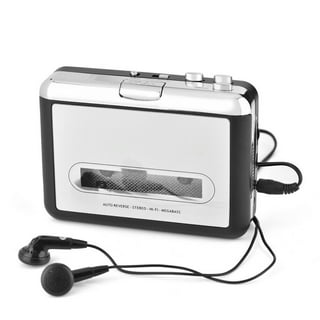 TONIVENT TON010 Portable Cassette to MP3 Player Mini USB Tape Player MP3  Converter with 3.5mm AUX Input Software Cassette Capture 