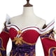 thumbnail image 3 of ROLECOS-Disfraz de zorro Ahri de nueve colas, conjunto completo de peluca, juego de Cosplay, LOL Ahri, vestido rojo para mujer, 3 of 5