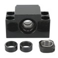 thumbnail image 1 of Ball Screw Support 20mm High Carbon Steel M20x10 Deep Groove Ball Bearing End Mount Base, 1 of 5