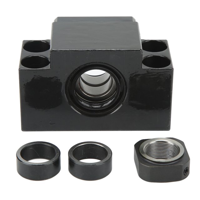 Ball Screw Support 20mm High Carbon Steel M20x10 Deep Groove Ball Bearing End Mount Base