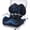 Black, variant on Large Memory Foam Seat Cushion Lumbar Support Pillow for Sciatica  Tailbone Pressure Relief Coccyx Pad for Office Chair, Car,Wheelchair,Home,Office