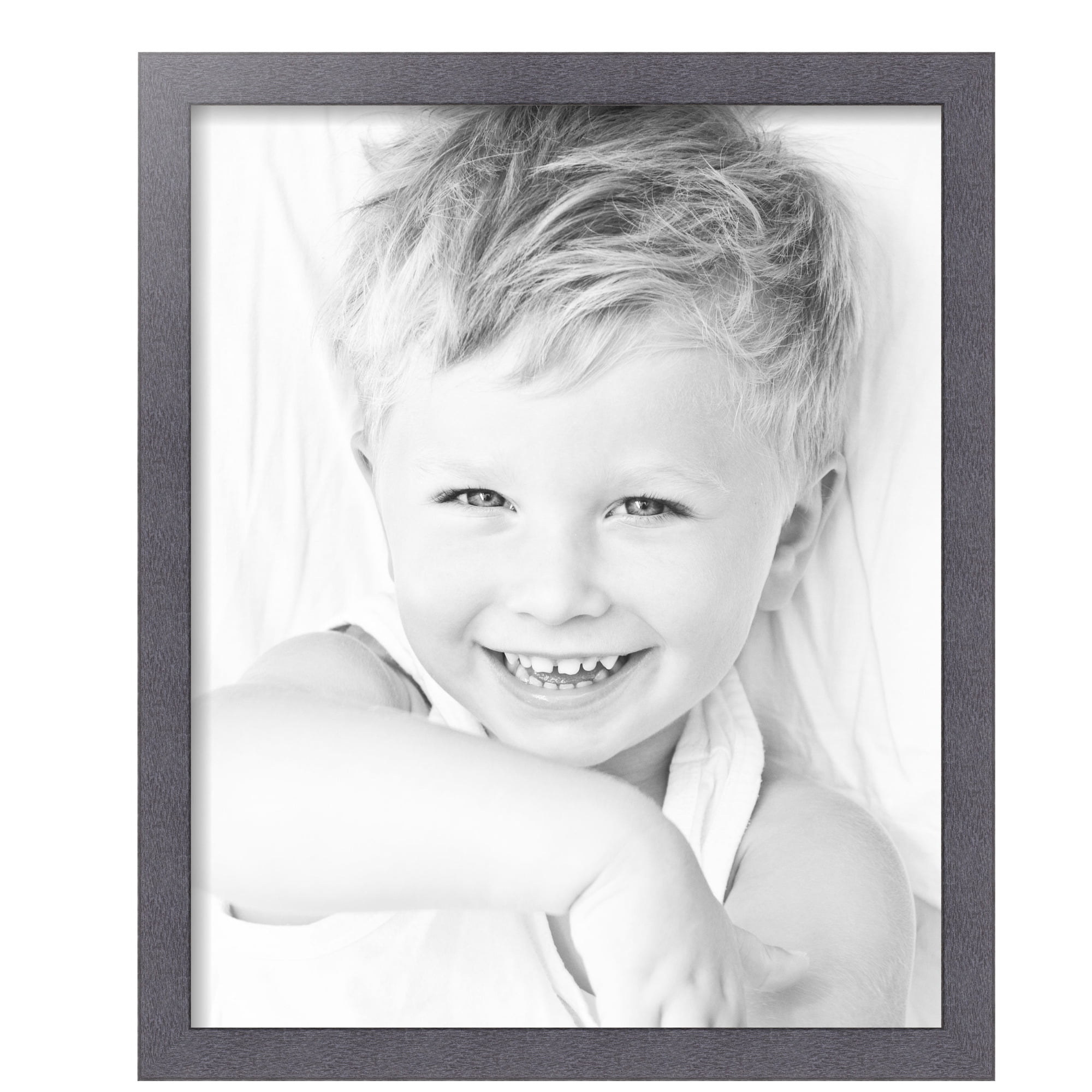 ArtToFrames 18" x 22" Tungsten Picture Frame, 18x22 inch Gray MDF Poster Frame (WOM-4640), 3 Pack