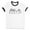 White/Black, variant on Skyline Austin Texas Ringer Tee Shirt Unisex Large White/Black