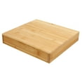 thumbnail image 3 of KAKOWELY 1Pc Delicate Tea Packaging Box Practical Pu 'er Tea Cake Box Gift Box Khaki,9.84"X9.45"X1.81", 3 of 4