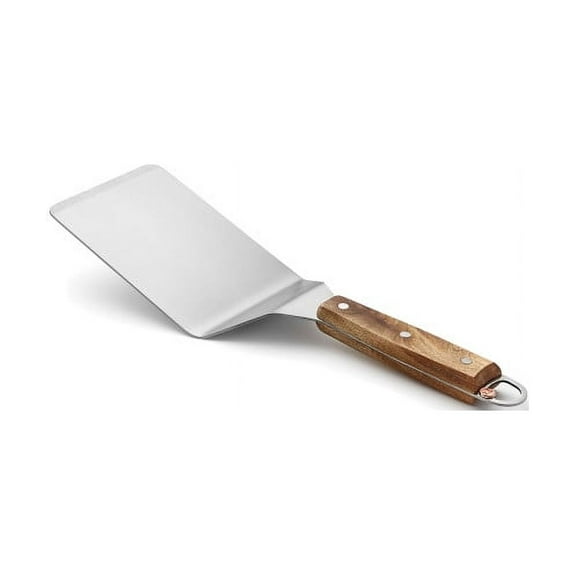 Outset Heavy Duty Grill and Griddle Spatula, Acacia Wood