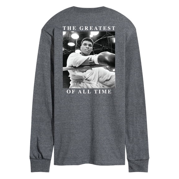 Muhammad Ali - Ali Greatest Of All Time- Men's Long Sleeve Graphic T-Shirt