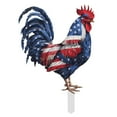 thumbnail image 1 of SXcggal Independence Day Rooster Card Beautiful Design And Bright Colors Combine To Create An Indispensable Independence Day Decoration To Enhance Your Style Practical Basic Card Slot For Garden, 1 of 4