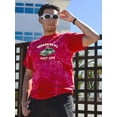 thumbnail image 2 of Wonderful Fast Life Retro Car Tie Dye Crystal Men -Image by Shutterstock, Male x-Large, 2 of 4