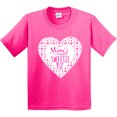 thumbnail image 3 of Inktastic Mimi's Sweetie Pie with Pink Hearts Youth T-Shirt, 3 of 5