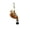 Brown2, variant on Solar Animal Garden Hanging Light Forest Animal Swing Lamp Ornament Outdoor with Rabbit Design Warm Glow Hanging Lantern Decor for Tree Branch Patio Yard Balcony Decoration