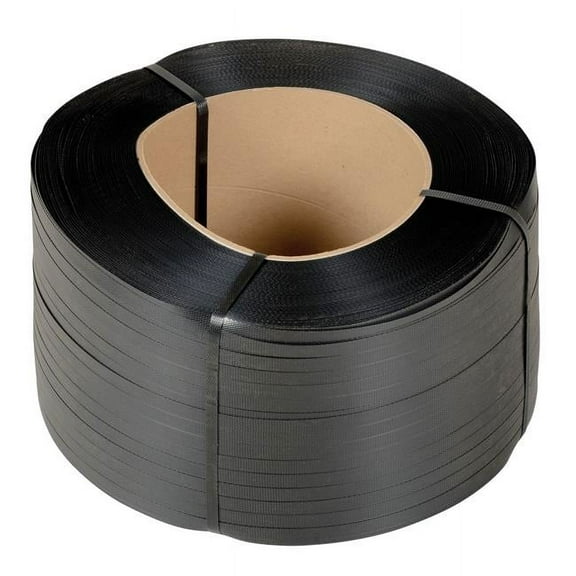 Vestil Manufacturing ST-12-8X8-BL 9000 ft. Black Polypropylene Strapping