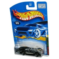 Hot Wheels Logo Motive (2001) Black Turbolence Toy Car #075