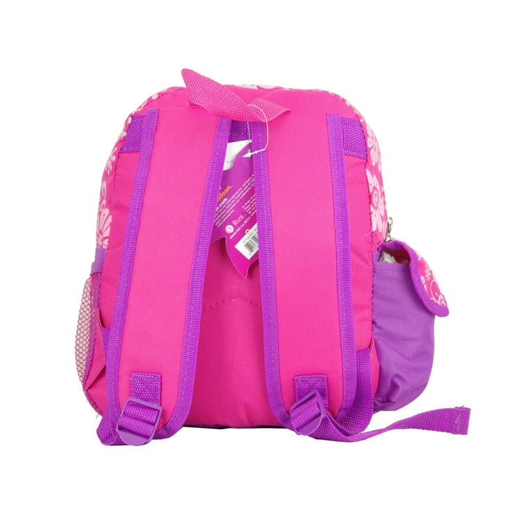 Small Backpack Dora the Explorer Flowers Pink Girls New School