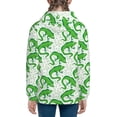 thumbnail image 4 of Hoodies for Teen Girls Boys, Funny Chameleon Lizard Green Long Sleeve Youth Kids Essentials Zip Up Hoodie, Lghtweight Fashion Hoodies & Sweatshirts Jacket Fall Winter Outfits Tops, 4 of 5