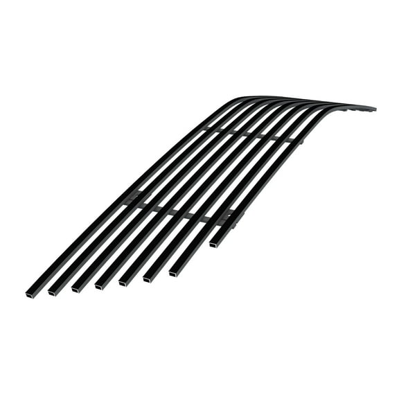 APS 2013-2017 Chevy Traverse Black Stainless Steel Billet Grille 8x6 horizontal billet