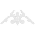 thumbnail image 4 of Ekena Millwork 72"W x 36"H x 1"P (12/12) Pitch Milton Architectural Grade PVC Gable Pediment, 4 of 5