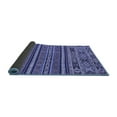 thumbnail image 2 of Ahgly Company Indoor Rectangle Abstract Blue Modern Area Rugs, 8' x 12', 2 of 4