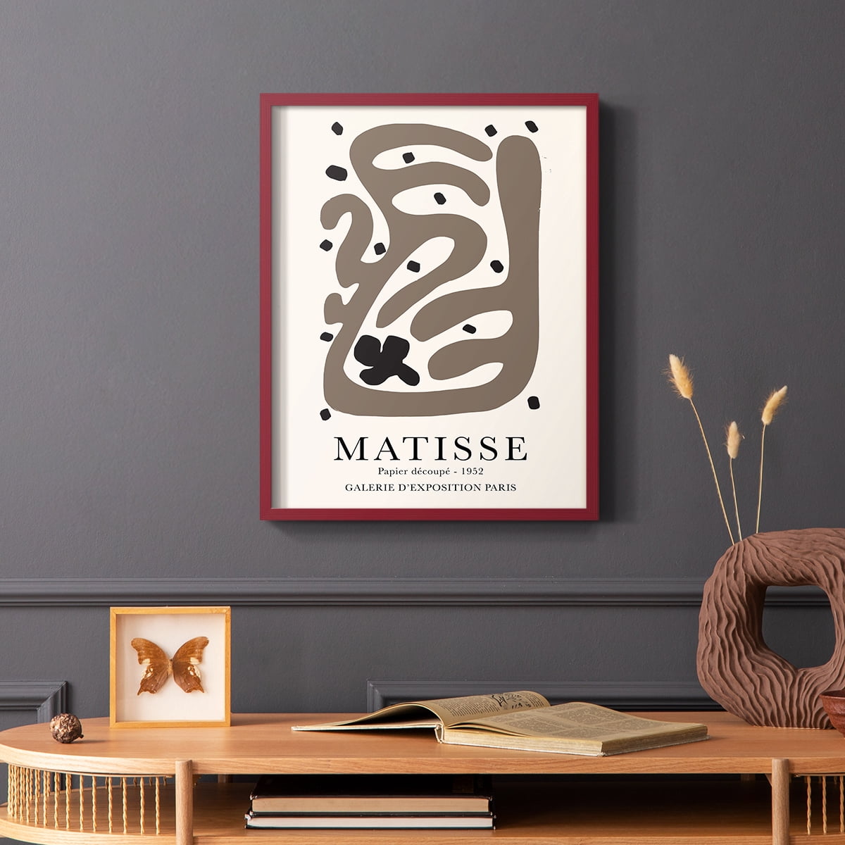 Matisse CCXX in Solid Wood 8 x 10 Framed Print