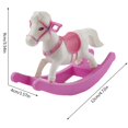 thumbnail image 2 of CUITING Mini Rocking Horse Intellectual Development Models Safety Plastic Gifts for Boys, 2 of 9