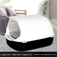 thumbnail image 2 of New Fully Enclosed Cat Litter Box With Shovel Pet Litter Box Large Capacity Cat Toilet Litter Box Closed Sandbox Pets Supplies ShopWise Round, 2 of 9