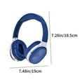 Headphones Head Mounted Bluetooth Wireless Earphones With Long Lasting Battery Life Call Noise