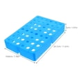 thumbnail image 2 of DEEPCRAFF Plastic Storage Platform Perforated Garage Rack Blue 1Set, 2 of 8