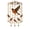 A-4, variant on Metal Bird Wind Chimes for Outside, 2-in-1 Hanging Goldfinch Sun Catcher & Windchime with Rhinestone Pendants, Stained Glass Style Outdoor Garden Yard Decor, Gift for Women Nature Lovers, B