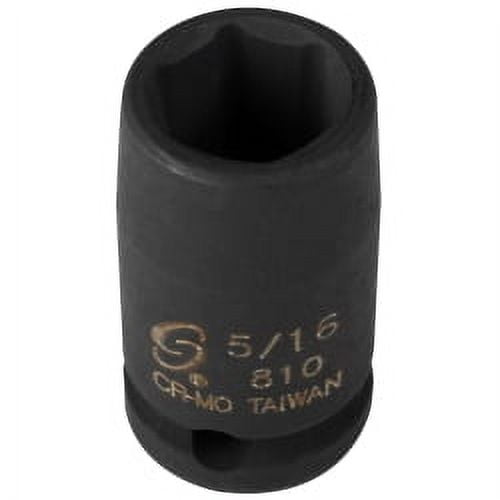 1/4" Drive 6 Point Standard Impact Socket 5/16"