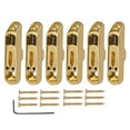 thumbnail image 2 of Electric Bass Guitar Bridge Saddle Tailpiece Screws Wrench Gold, 2 of 6