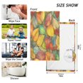 thumbnail image 6 of Yayeee 100% Cotton Hand Towels for Bathroom 16" x 28" Soft Absorbent Kitchen Towel, Retro Autumn Leaves, 6 of 7