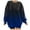 Dark Blue, variant on Futezty Fashion Tie Dye Hoodies for Teen Girls, Womens Casual Long Sleeve Hooded Pullover Gradient Baggy Sweatshirts
