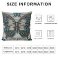 thumbnail image 5 of TIAOTIAOHOU and Watch You Everyday-Butterfly Throw Pillow Cover, Inspirational Butterfly Cushion Cover for Sofa Bed Home Decor, Gift for a Widowed Friend, 5 of 5