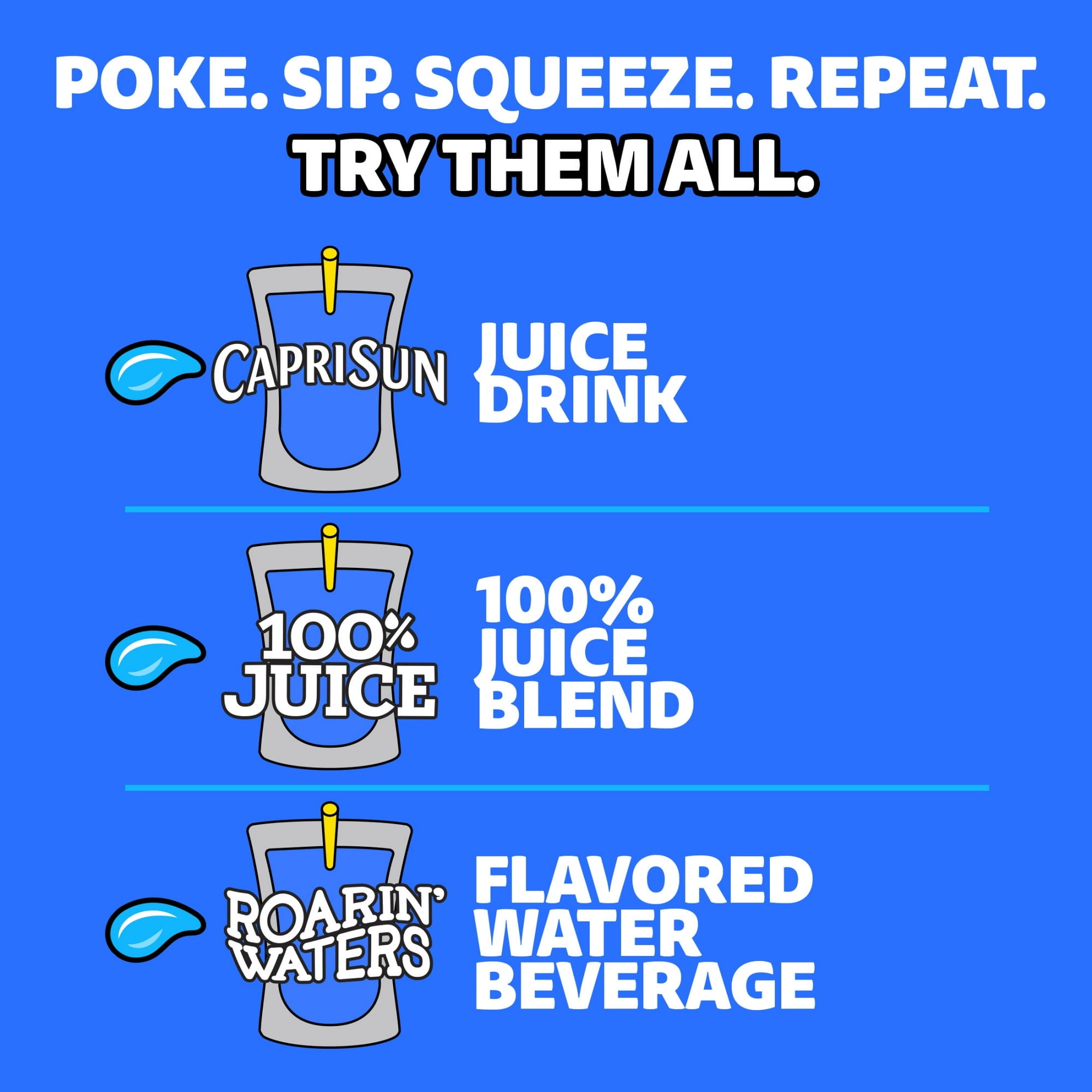 Capri Sun Pacific Cooler Mixed Fruit Juice Box Pouches, 10 Ct Box, 6 fl oz Pouches, Liquids(Pack of 2)