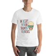 thumbnail image 4 of Men's and Women's Graphic T - Shirt with "Wash Your Damn Hands" Skull Print for Adults, Short - Sleeved Tee, 4 of 10
