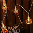 thumbnail image 5 of Decorative Halloween Pumpkin String Lights-3m 20 Led Outdoor String Lights(yellow), 5 of 5