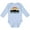 AE-Light Blue, variant on Inktastic Las Vegas Nevada Skyline Retro Boys or Girls Long Sleeve Baby Bodysuit