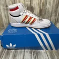 thumbnail image 3 of Ad-id-as Originals Top Ten RB J Men's Athletic White Red Size 6.5, 3 of 6
